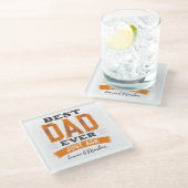 カスタム最高ののパパパパファーテッ頼プ ガラスコースター (アングル)