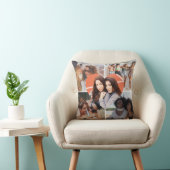 カスタム最高のシンプルFriend 5フォトハートコラージュ クッション (椅子)