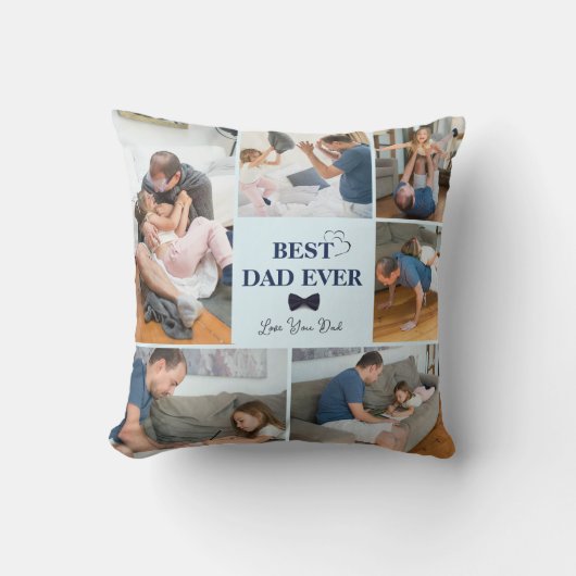 カスタム最高のパパエバー装飾用クッション クッション (正面)