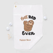 カスタム最高のパパカワイトスロスゴルフタオル ゴルフタオル (インサイチュ)