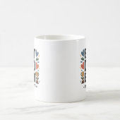 カスタム最高のパパEver - [子の名前]"マグカップ | パーズ コーヒーマグカップ (中央)