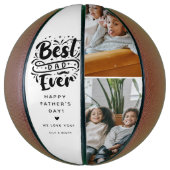 カスタム最高のパパEver 2 Photo Keepsake バスケットボール (縦)