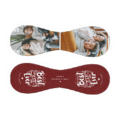 カスタム最高のパパEver 2 Photo Keepsake 野球ボール (パネル)