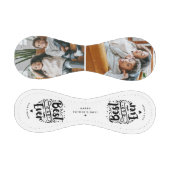 カスタム最高のパパEver 2 Photo Keepsake 野球ボール (パネル)