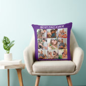 カスタム最高のパパEver Faters Day 9 Photo Collage クッション (椅子)