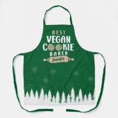 カスタム最高のビーガンCookie Baker,マッチングファミリー エプロン (正面)
