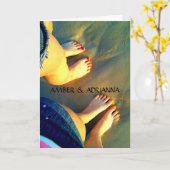 カスタム最高のフレンズ カード (黄色い花)