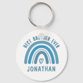 カスタム最高のブラザーエバーレインボーブラザーギフト キーホルダー
