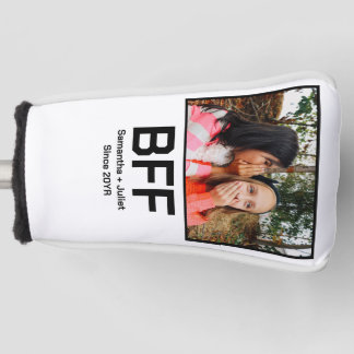 カスタム最高のモダン友の永遠bff写真 ゴルフヘッドカバー