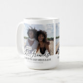 カスタム最高の友の写真トレンディー友情 コーヒーマグカップ (正面左)