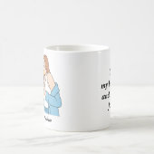 カスタム最高の友ギフト友情 コーヒーマグカップ (中央)