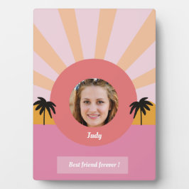 カスタム最高の友達モダン永久 フォトプラーク