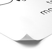 カスタム最高の引用文 ポスター (角)