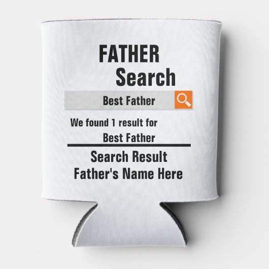 カスタム最高の父の検索結果おもしろい父の日 缶クーラー (正面)