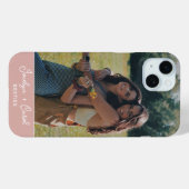 カスタム最高の赤面ピンク Case-Mate iPhoneケース (裏面 (横))