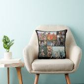 カスタム最高のFriend Photo Collage Gift for Besties クッション (椅子)