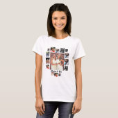 カスタム最高のFriends 15 Photo Collage Tシャツ (正面フル)