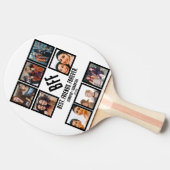 カスタム最高のFriends Forever BFF 8 Photo Collage 卓球ラケット (横)