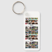 カスタム最高のFriends Forever Brothersフォトコラージュ キーホルダー (正面)