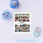 カスタム最高のFriends Forever Brothersフォトコラージュ チラシ (シングル)