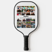 カスタム最高のFriends Forever Brothersフォトコラージュ ピックルボールラケット (正面)