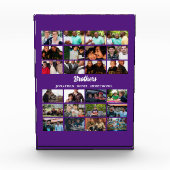 カスタム最高のFriends Forever Brothersフォトコラージュ フォトブロック (正面)