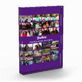 カスタム最高のFriends Forever Brothersフォトコラージュ フォトブロック (左)