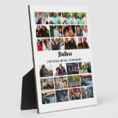 カスタム最高のFriends Forever Brothersフォトコラージュ フォトプラーク (側面)