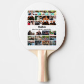 カスタム最高のFriends Forever Brothersフォトコラージュ 卓球ラケット (正面)