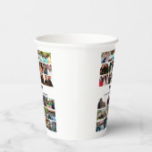 カスタム最高のFriends Forever Brothersフォトコラージュ 紙コップ (右)