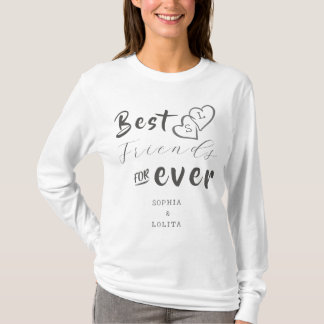 カスタム最高のFriends Forever Women's Tシャツ