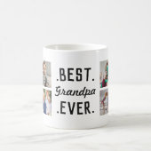 カスタム最高のGrandpa Ever Photo Mag コーヒーマグカップ (中央)