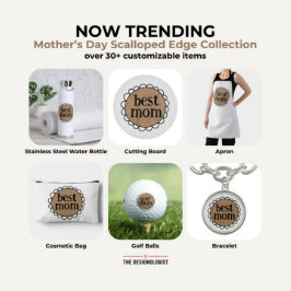 カスタム最高のMOM 缶バッジ