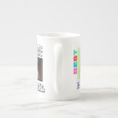カスタム最高のMOM Ever写真数々の ボーンチャイナマグカップ (裏面)