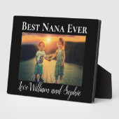 カスタム最高のNana Ever Photo Keepsake フォトプラーク (側面)