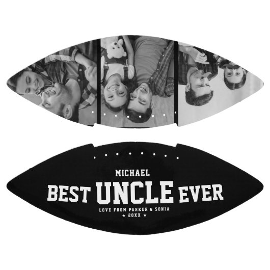 カスタム最高のUNCLE EVER写真クールコラージュF アメリカンフットボール (パネル)