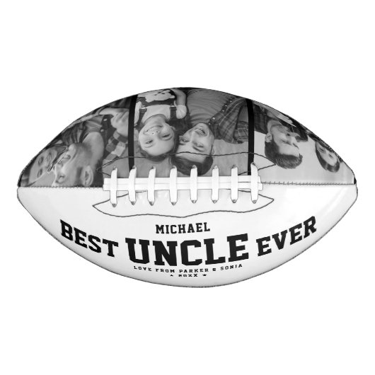 カスタム最高のUNGUL EVER写真カッコいいコラージュ アメリカンフットボール (正面)