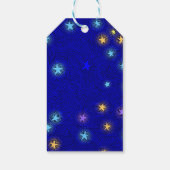 カスタム月と星エッチングありがとうギフトラベル ギフトタグ (裏面)