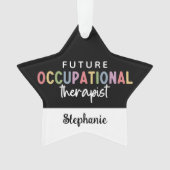 カスタム未来OT職業セラピストOT学生 オーナメント (正面)