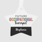 カスタム未来OT職業セラピストOT学生 オーナメント (裏面)