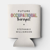 カスタム未来OT職業セラピストOT学生 缶クーラー (裏面)