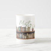カスタム本棚ボーン中国マグカップ ボーンチャイナマグカップ (正面)