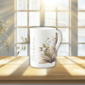 カスタム本棚ボーン中国マグカップ ボーンチャイナマグカップ