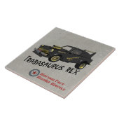 カスタム東ドイツのトラバントカー タイル (側面)