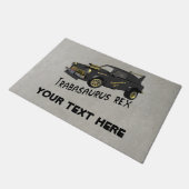 カスタム東ドイツのトラバントカー ドアマット (アングル)