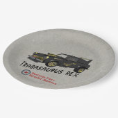 カスタム東ドイツのトラバントカー ペーパープレート (アングル)