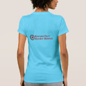 カスタム東ドイツのトラバントカー Tシャツ (裏面)