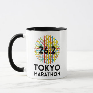 カスタム東京マラソン完走選手ランナーギフト マグカップ