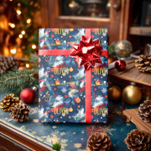 カスタム松とオーナメントクリスマス