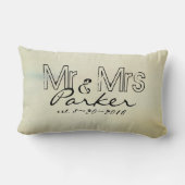 カスタム枕の文字 ランバークッション (裏面)